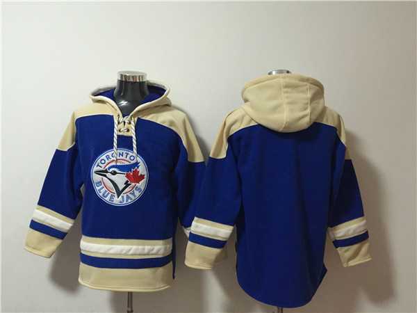 Toronto Blue Jays Blank Royal Ageless Must-Have Lace-Up Pullover Hoodie,We sell and wholesale Toronto Blue Jays Blank Royal Ageless Must-Have Lace-Up Pullover Hoodie on line form chian!